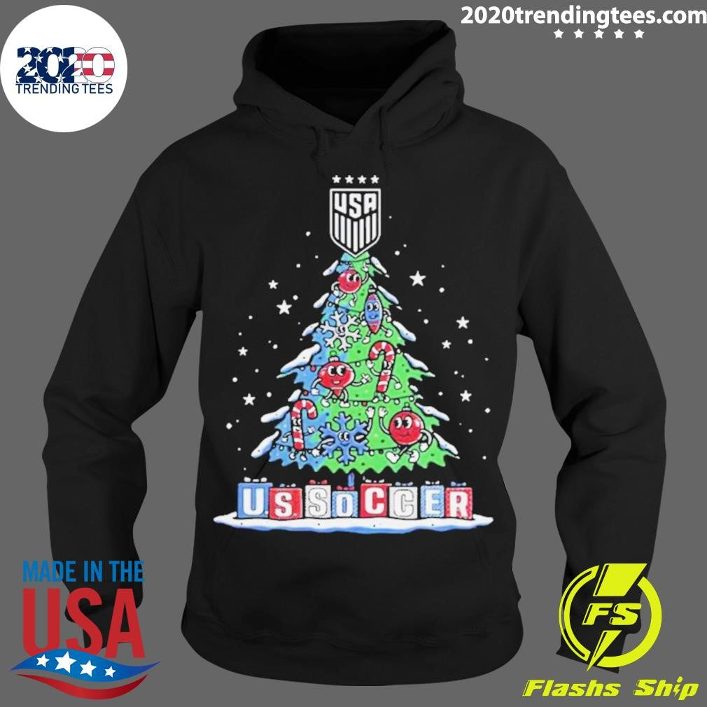New Era Uswnt Usa Ussoccer Christmas - Adult & Kids T-Shirts, Sweatshirts & Hoodies apparel design preview 2