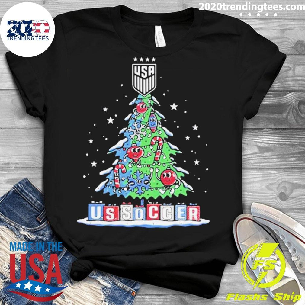 New Era Uswnt Usa Ussoccer Christmas - Adult & Kids T-Shirts, Sweatshirts & Hoodies apparel design preview 3