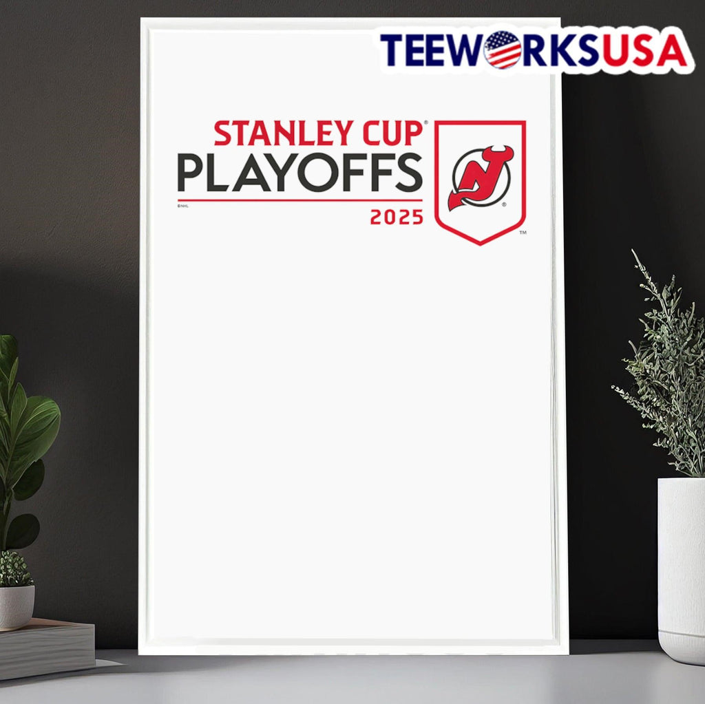 New Jersey Devils 2025 Stanley Cup Playoffs logo - Adult & Kids T-Shirts, Sweatshirts & Hoodies apparel design preview 6