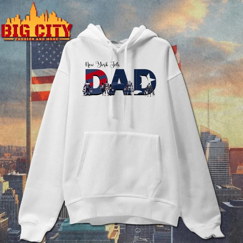 New York Jets dad logo - Adult & Kids T-Shirts, Sweatshirts & Hoodies apparel design preview 2