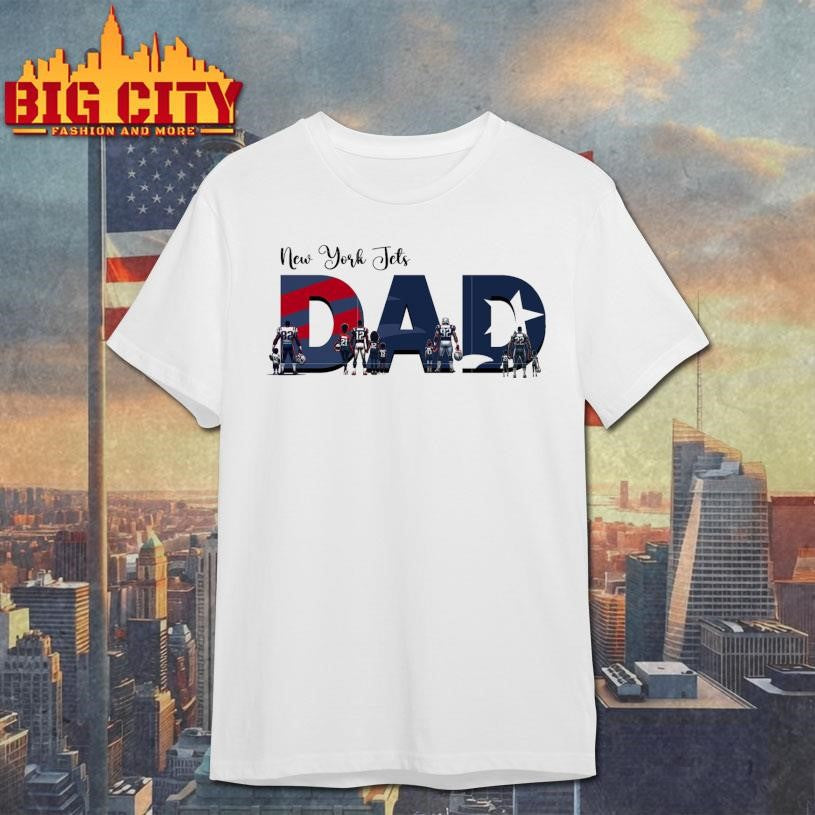 New York Jets dad logo - Adult & Kids T-Shirts, Sweatshirts & Hoodies apparel design preview 1