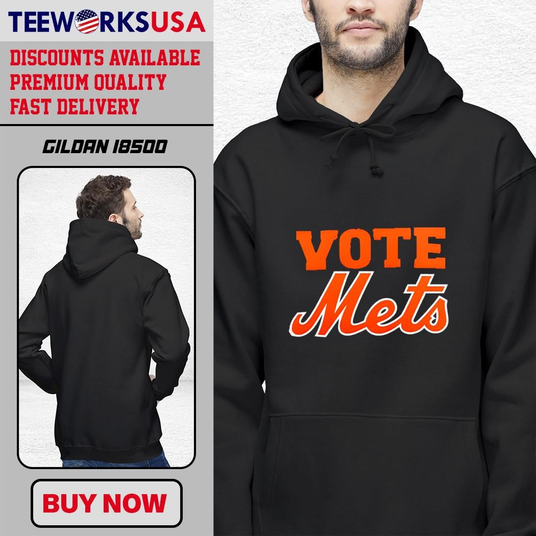 New York Mets Vote - Adult & Kids T-Shirts, Sweatshirts & Hoodies apparel design preview 2