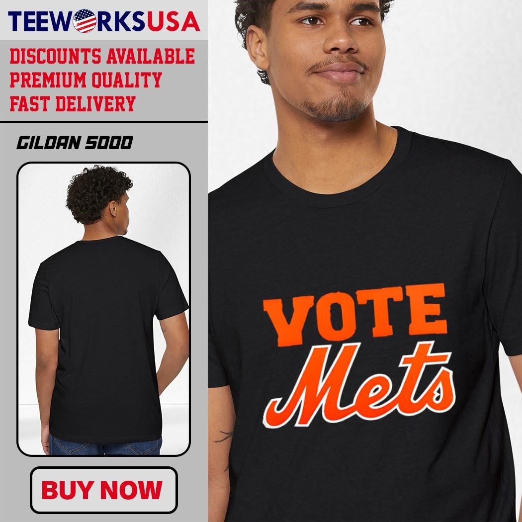 New York Mets Vote - Adult & Kids T-Shirts, Sweatshirts & Hoodies apparel design preview 1