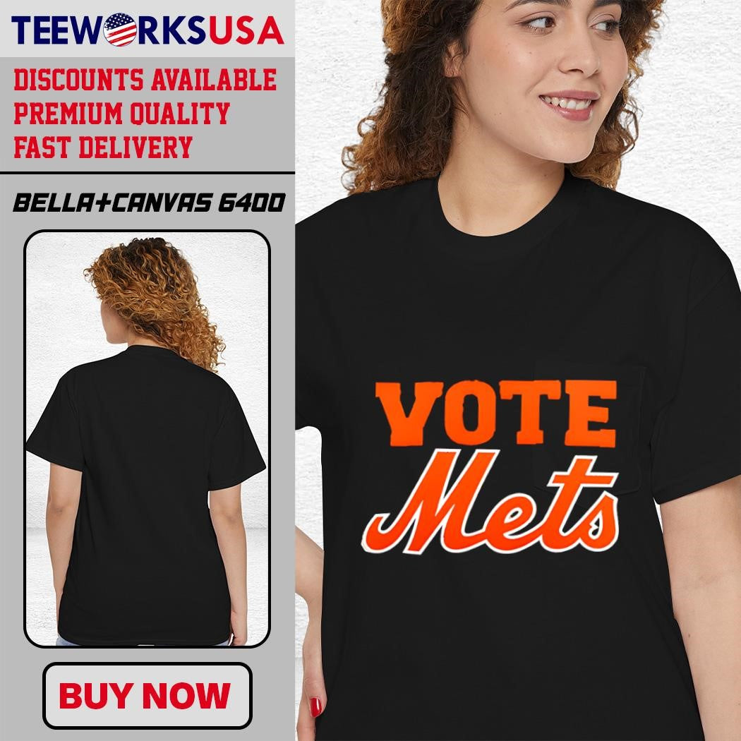 New York Mets Vote - Adult & Kids T-Shirts, Sweatshirts & Hoodies apparel design preview 4