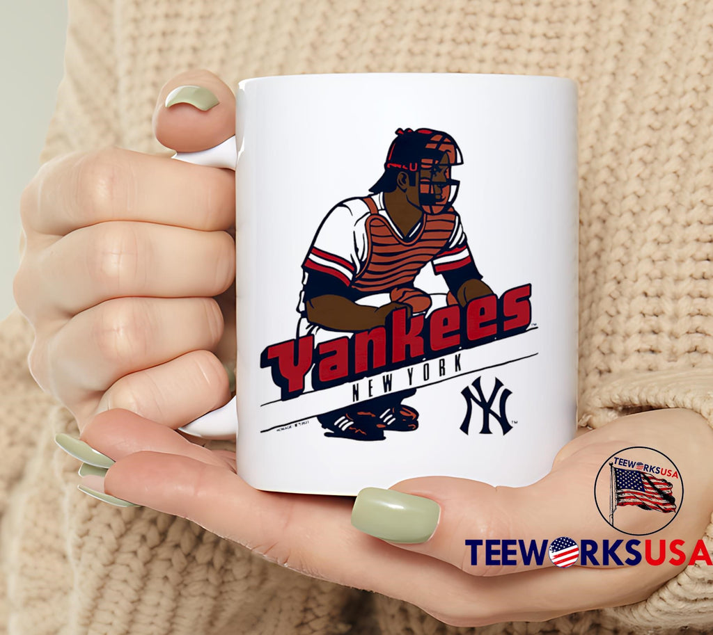 New York Yankees ball catcher - Adult & Kids T-Shirts, Sweatshirts & Hoodies apparel design preview 6