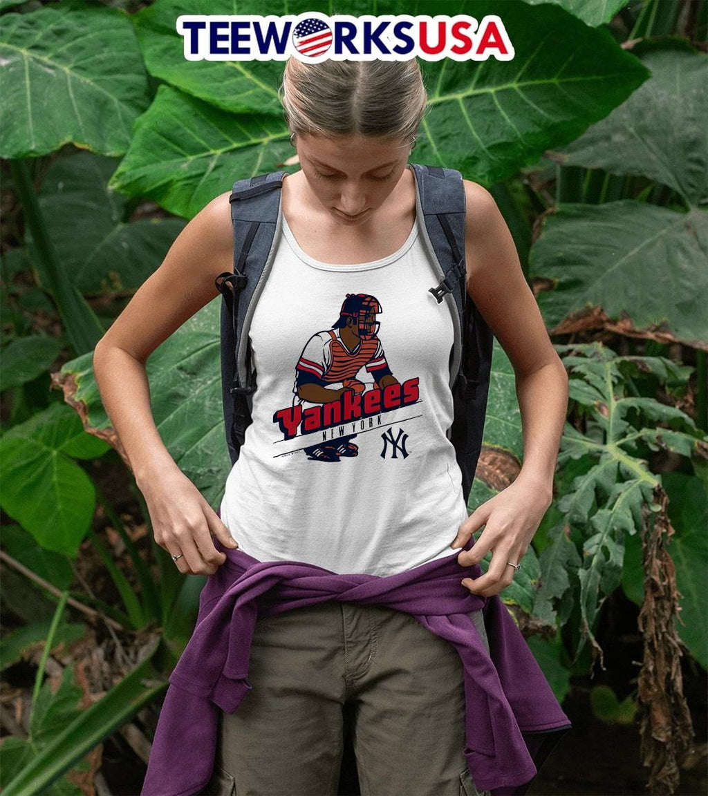 New York Yankees ball catcher - Adult & Kids T-Shirts, Sweatshirts & Hoodies apparel design preview 5