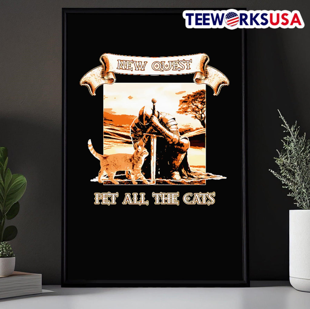 New quest pet all the cats - Adult & Kids T-Shirts, Sweatshirts & Hoodies apparel design preview 5