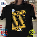 Nice 2024 Sec Softball Tournament Missouri Tigers Go - Adult & Kids T-Shirts, Sweatshirts & Hoodies apparel design preview 1
