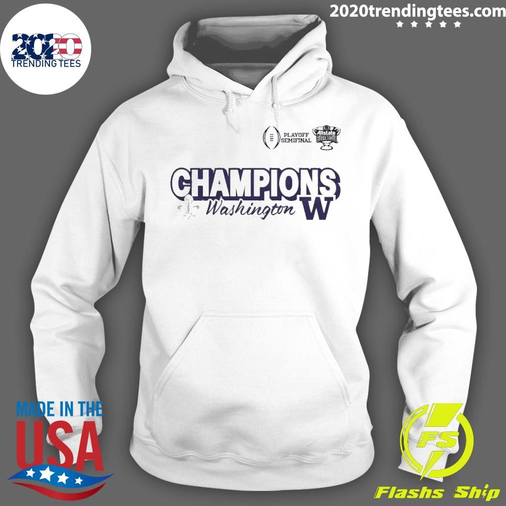Nice 2024 Sugar Bowl Champions Washington - Adult & Kids T-Shirts, Sweatshirts & Hoodies apparel design preview 2