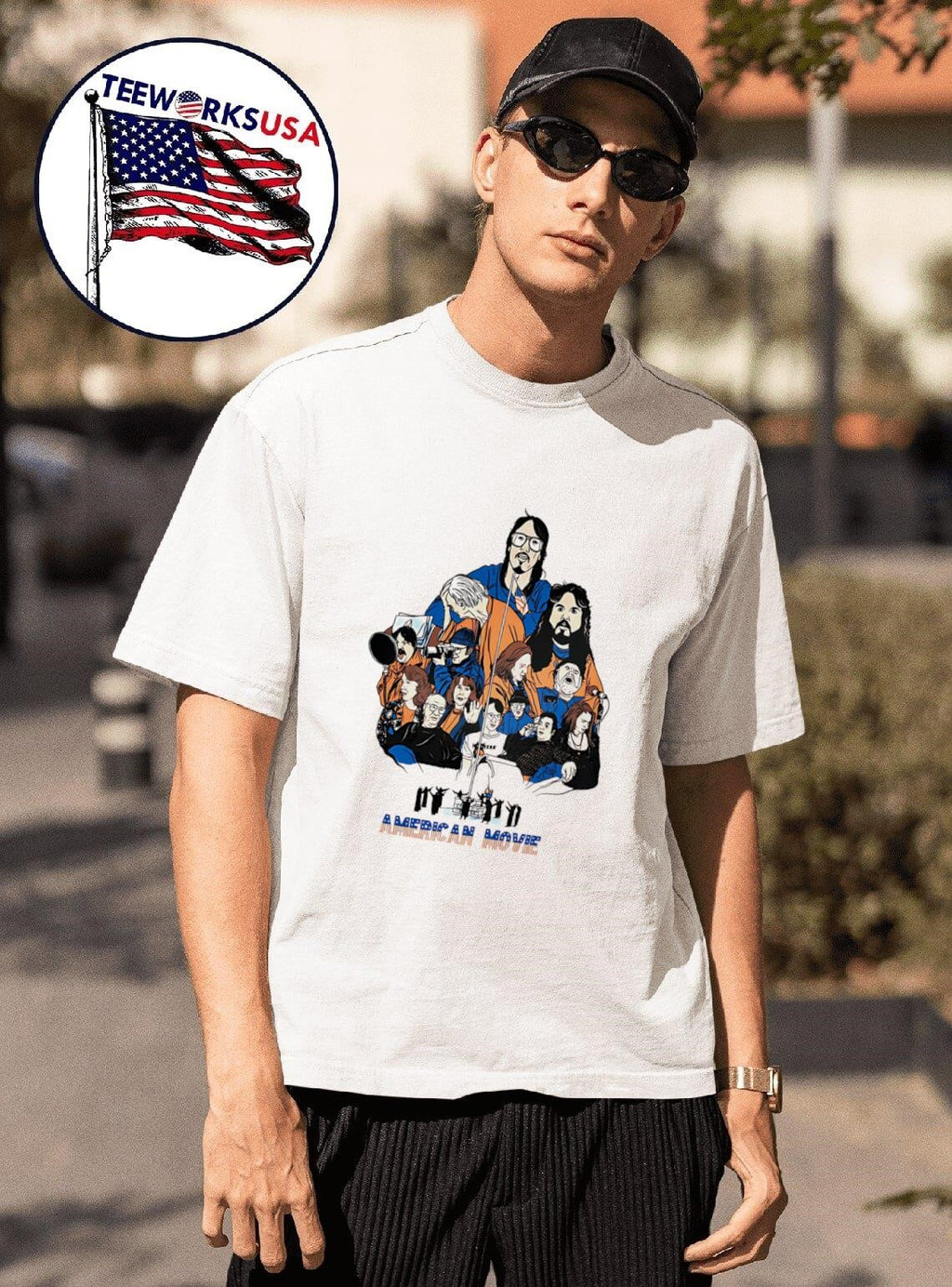 Nice American movie - Adult & Kids T-Shirts, Sweatshirts & Hoodies apparel design preview 1