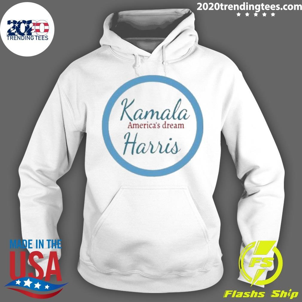 Nice America's Dream Kamala Harris - Adult & Kids T-Shirts, Sweatshirts & Hoodies apparel design preview 2
