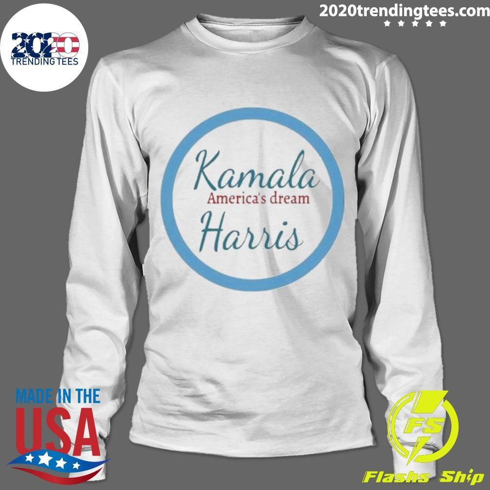 Nice America's Dream Kamala Harris - Adult & Kids T-Shirts, Sweatshirts & Hoodies apparel design preview 4