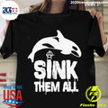 Nice Antifa Memes Sink Em All - Adult & Kids T-Shirts, Sweatshirts & Hoodies apparel design preview 1