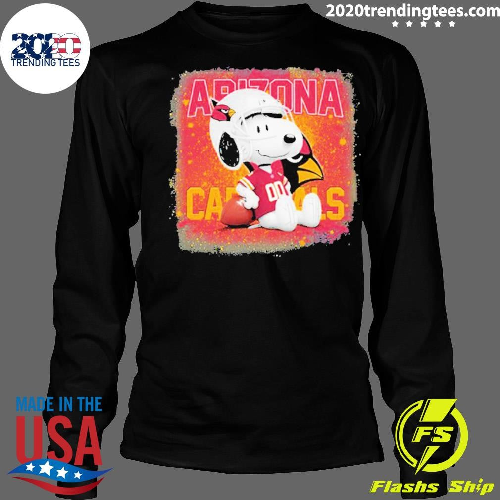 Nice Arizona Cardinals Mix Snoopy - Adult & Kids T-Shirts, Sweatshirts & Hoodies apparel design preview 4