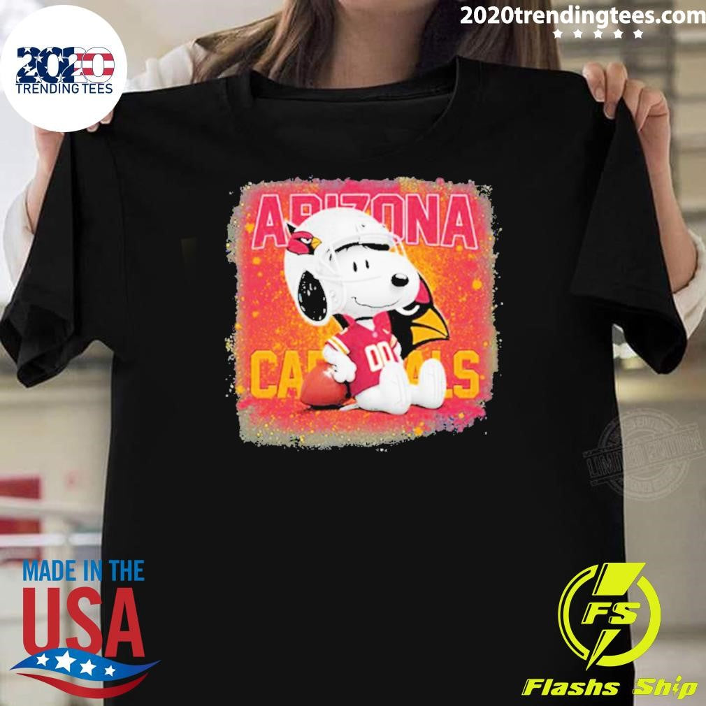 Nice Arizona Cardinals Mix Snoopy - Adult & Kids T-Shirts, Sweatshirts & Hoodies apparel design preview 1