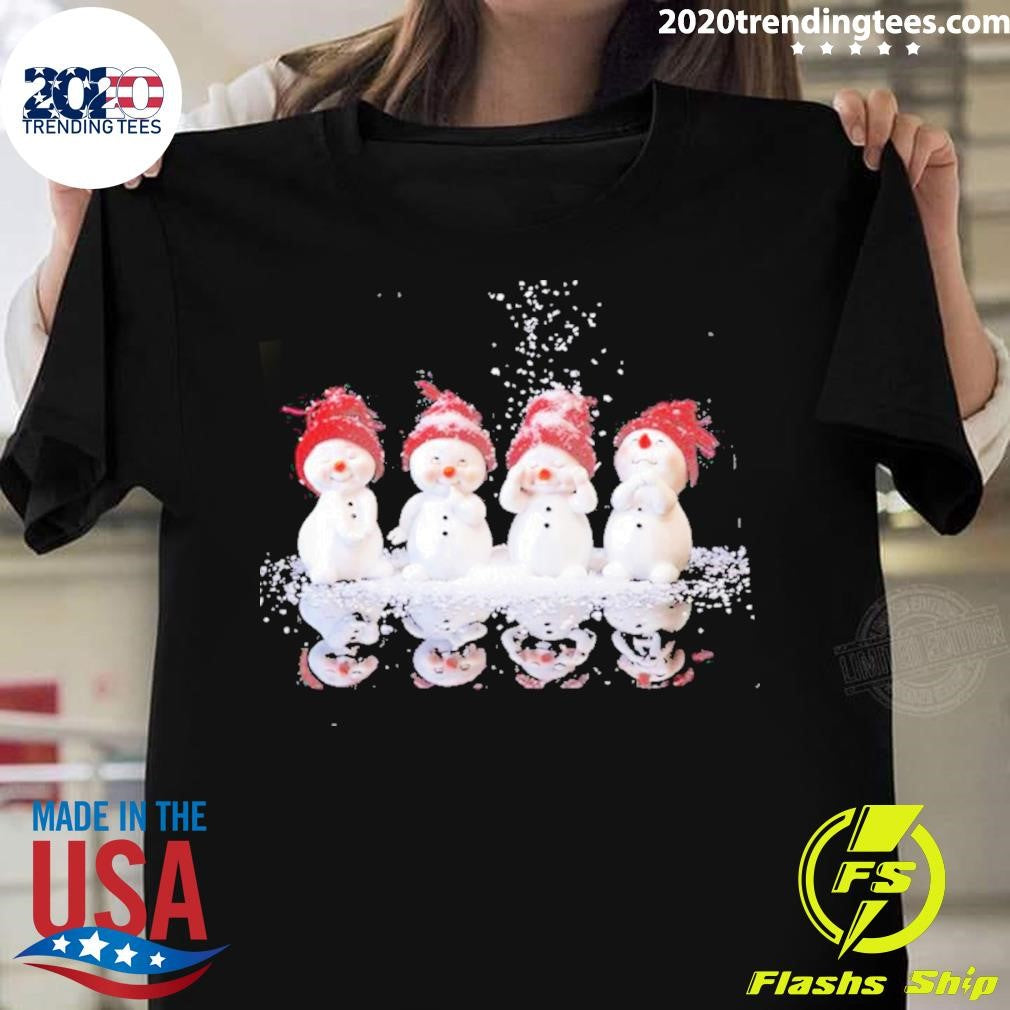 Nice Baby Snowman Hat Santa Christmas - Adult & Kids T-Shirts, Sweatshirts & Hoodies apparel design preview 1