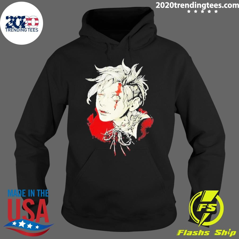 Nice Barbed Wire Neko Showgun - Adult & Kids T-Shirts, Sweatshirts & Hoodies apparel design preview 2