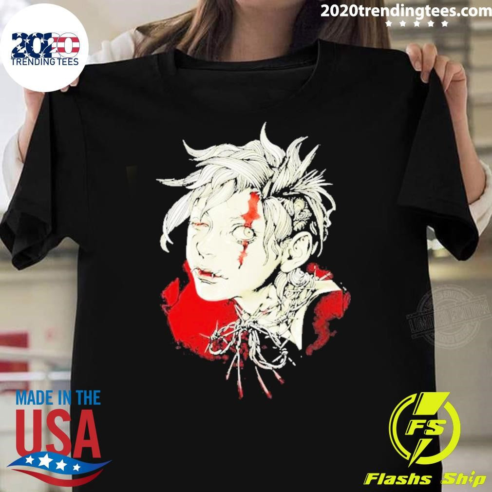 Nice Barbed Wire Neko Showgun - Adult & Kids T-Shirts, Sweatshirts & Hoodies apparel design preview 1