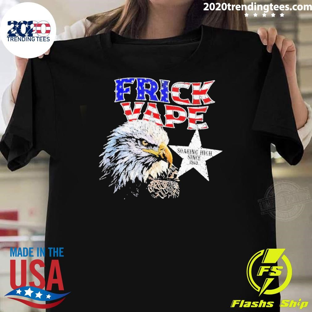 Nice Baylen Levine 4th July Merch Frick Vape Eagle - Adult & Kids T-Shirts, Sweatshirts & Hoodies apparel design preview 1