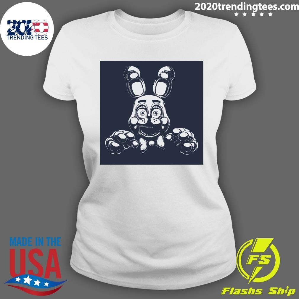 Nice Bonnie FNAF - Adult & Kids T-Shirts, Sweatshirts & Hoodies apparel design preview 3