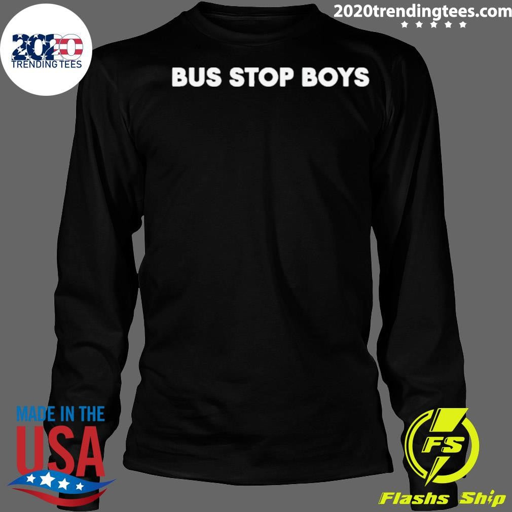 Nice Bus Stop Boys - Adult & Kids T-Shirts, Sweatshirts & Hoodies apparel design preview 4