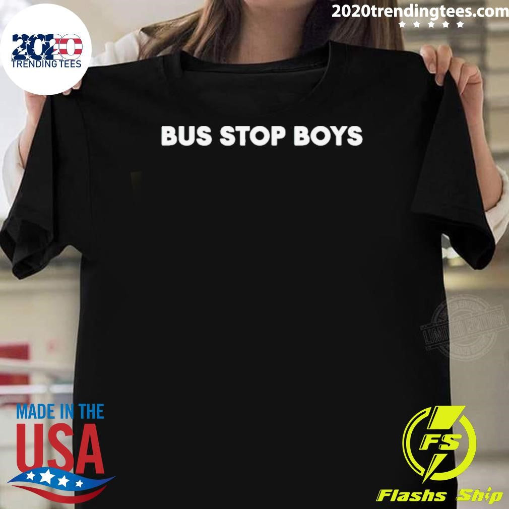 Nice Bus Stop Boys - Adult & Kids T-Shirts, Sweatshirts & Hoodies apparel design preview 1