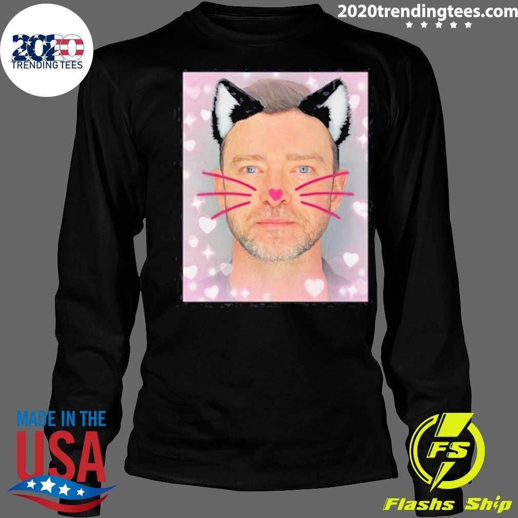 Nice Cat Boy Jt Mugshot Cringey - Adult & Kids T-Shirts, Sweatshirts & Hoodies apparel design preview 4