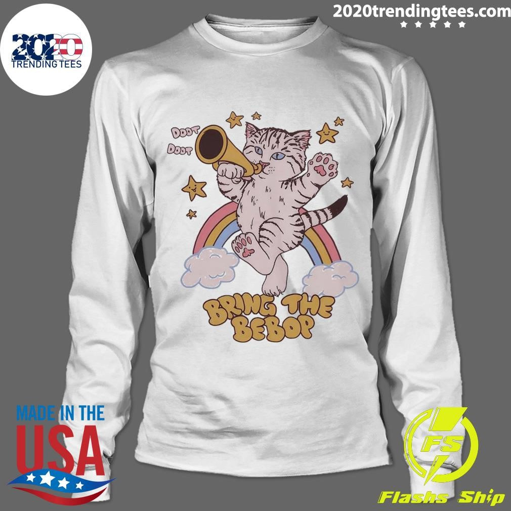 Nice Cat Bring The Bebop - Adult & Kids T-Shirts, Sweatshirts & Hoodies apparel design preview 4