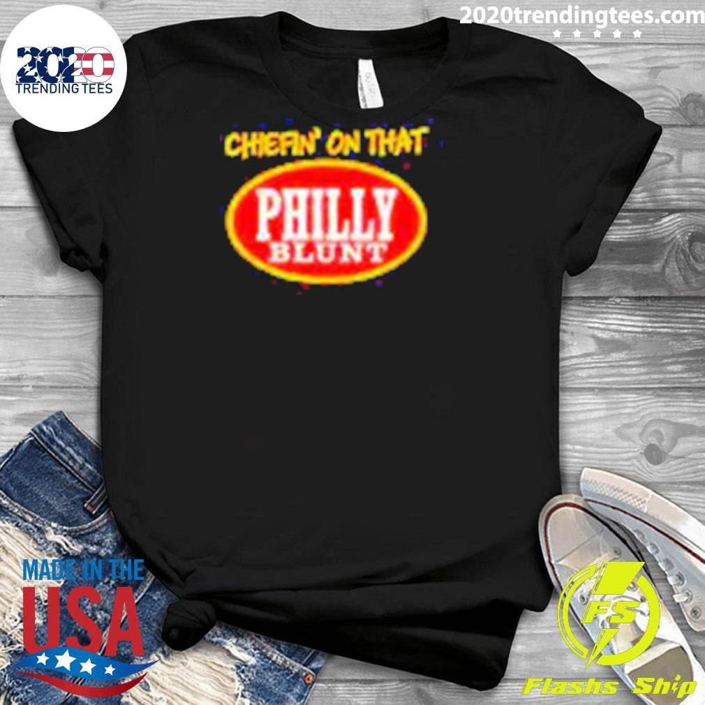 Nice Cheffin On That Philly Blunt - Adult & Kids T-Shirts, Sweatshirts & Hoodies apparel design preview 3