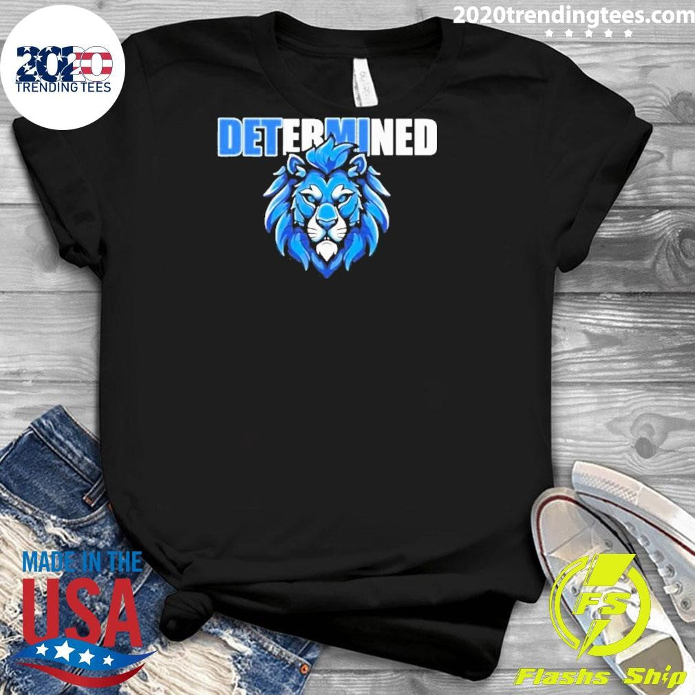 Nice Determined Detroit Lions - Adult & Kids T-Shirts, Sweatshirts & Hoodies apparel design preview 3
