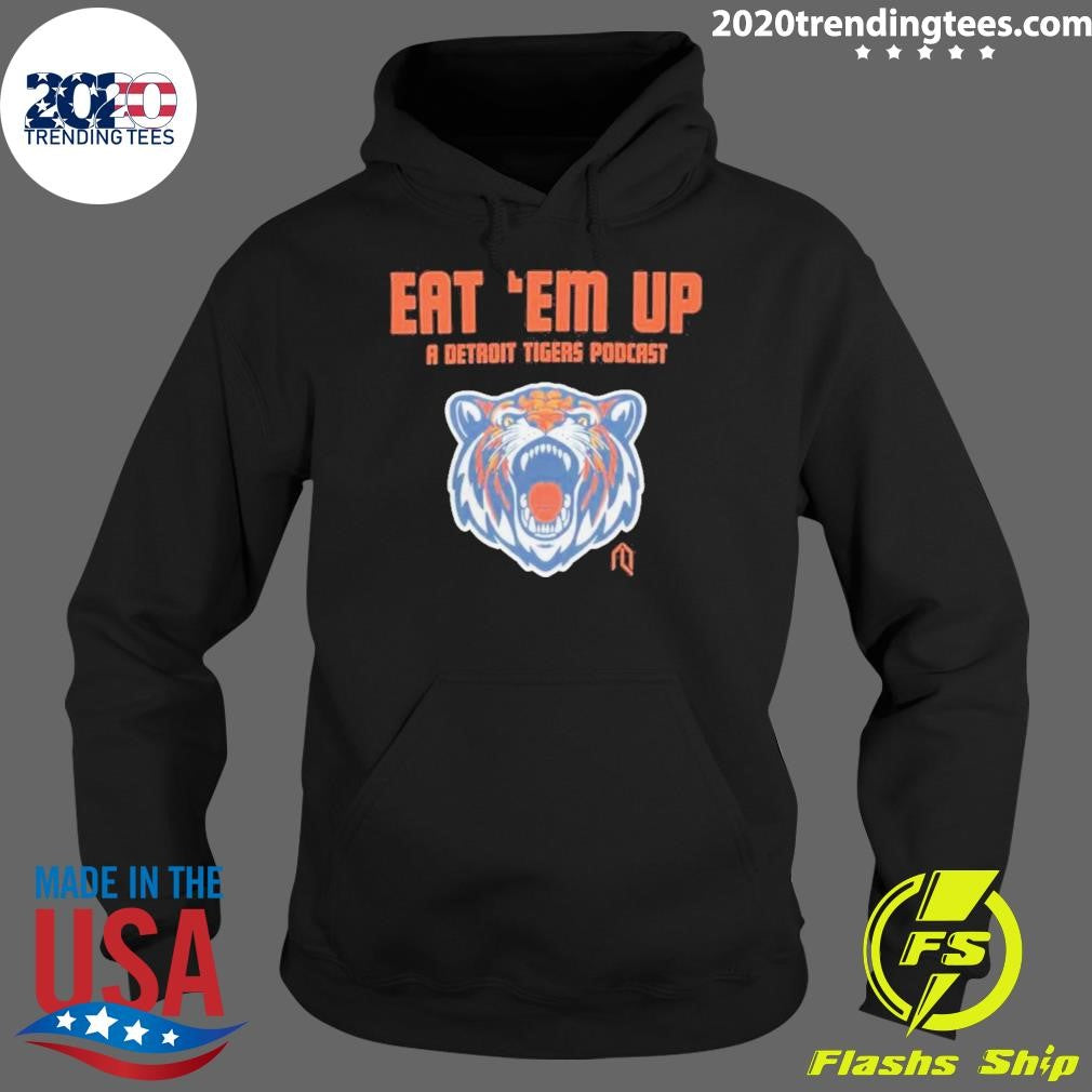 Nice Detroit Tigers Eat 'em Up Pod 2024 - Adult & Kids T-Shirts, Sweatshirts & Hoodies apparel design preview 2