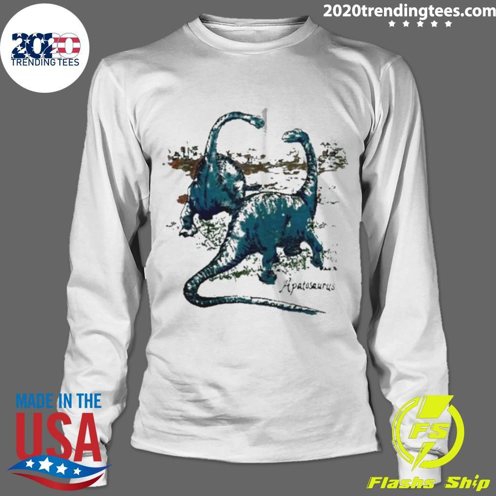 Nice Dinosaur Apatosaurus Vintage - Adult & Kids T-Shirts, Sweatshirts & Hoodies apparel design preview 4