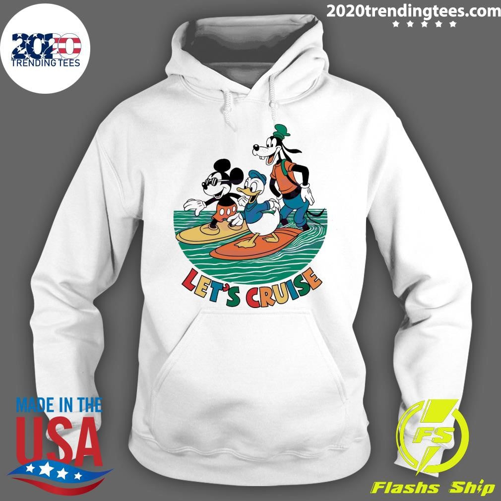 Nice Disney Trip Let's Cruise Summer Vibes - Adult & Kids T-Shirts, Sweatshirts & Hoodies apparel design preview 2
