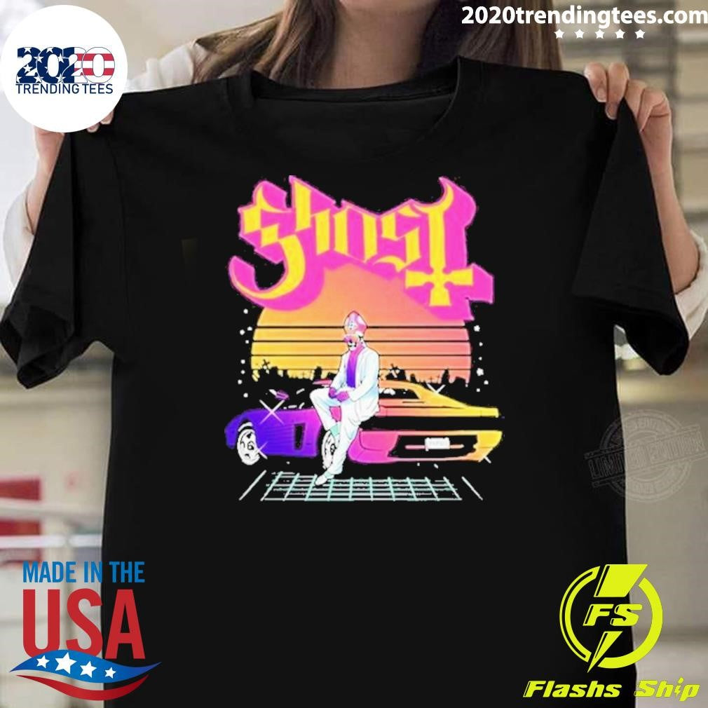 Nice Ghost Papa 2 Vice - Adult & Kids T-Shirts, Sweatshirts & Hoodies apparel design preview 1