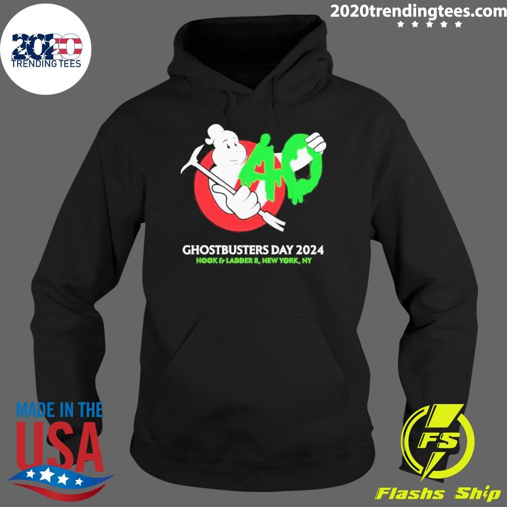 Nice Ghostbusters Day 2024 40th Anniversary - Adult & Kids T-Shirts, Sweatshirts & Hoodies apparel design preview 2