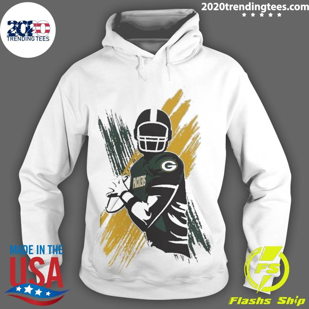 Nice Green Bay Packers Starter Player X Logo Graphic - Adult & Kids T-Shirts, Sweatshirts & Hoodies apparel design preview 2