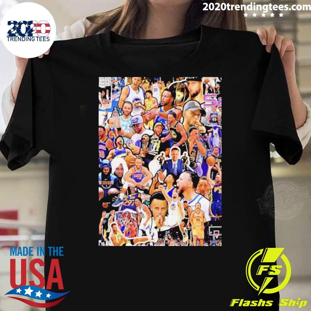 Nice Happy Birthday Stephen Curry And His Emotions On - Adult & Kids T-Shirts, Sweatshirts & Hoodies apparel design preview 1