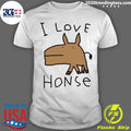 Nice I Love Honse - Adult & Kids T-Shirts, Sweatshirts & Hoodies apparel design preview 1