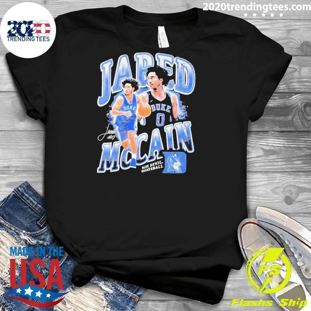 Nice Jared Mccain Duke Blue Devils Basketball - Adult & Kids T-Shirts, Sweatshirts & Hoodies apparel design preview 3