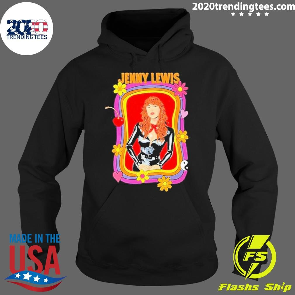 Nice Jenny Lewis Flower - Adult & Kids T-Shirts, Sweatshirts & Hoodies apparel design preview 2