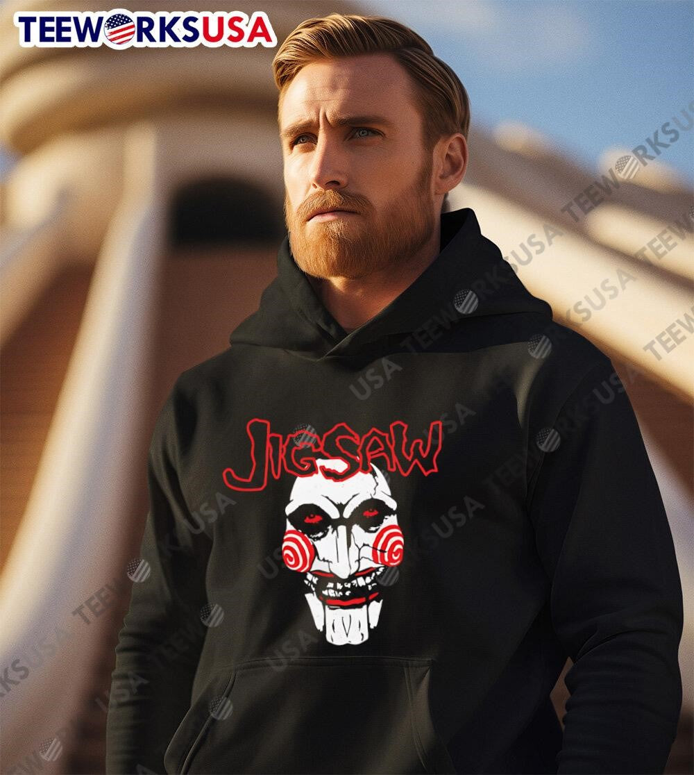 Nice Jigsaw head retro - Adult & Kids T-Shirts, Sweatshirts & Hoodies apparel design preview 2