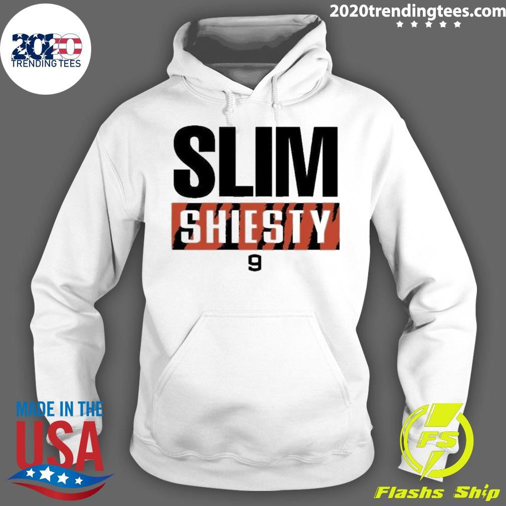 Nice Joe Burrow Slim Shiesty 9 - Adult & Kids T-Shirts, Sweatshirts & Hoodies apparel design preview 2
