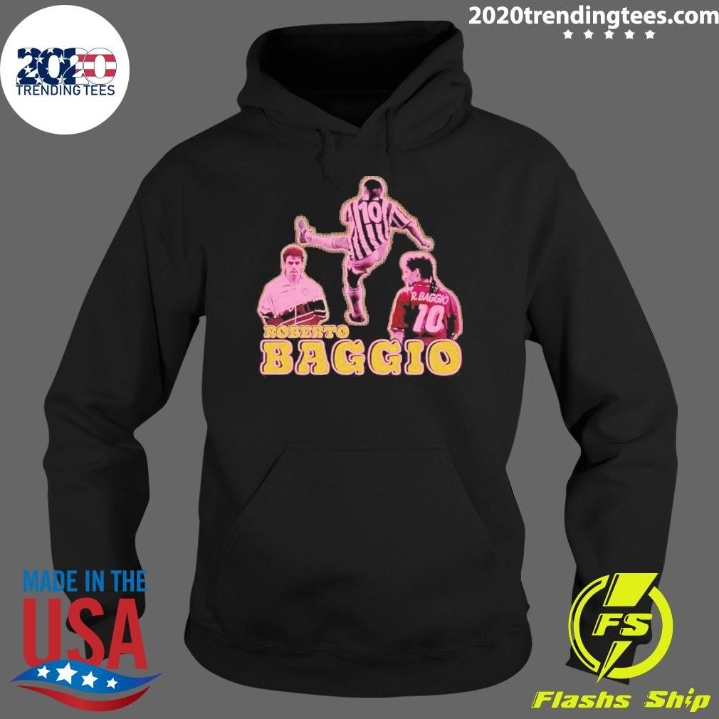 Nice Juventus Roberto Baggio Graphic - Adult & Kids T-Shirts, Sweatshirts & Hoodies apparel design preview 2