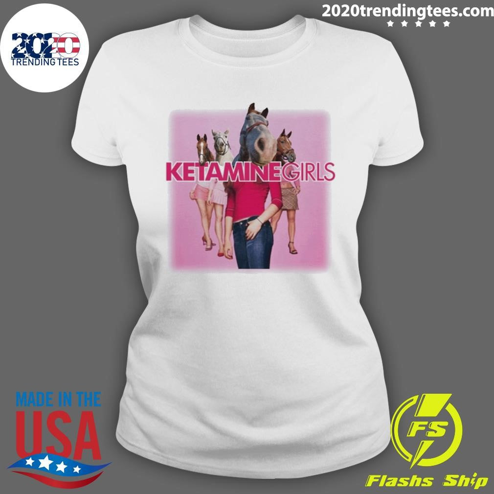 Nice Ketamean Girls Horses - Adult & Kids T-Shirts, Sweatshirts & Hoodies apparel design preview 3