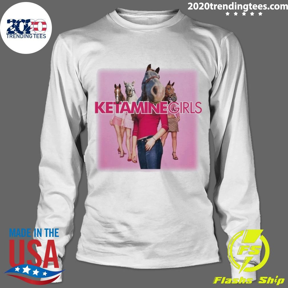 Nice Ketamean Girls Horses - Adult & Kids T-Shirts, Sweatshirts & Hoodies apparel design preview 4