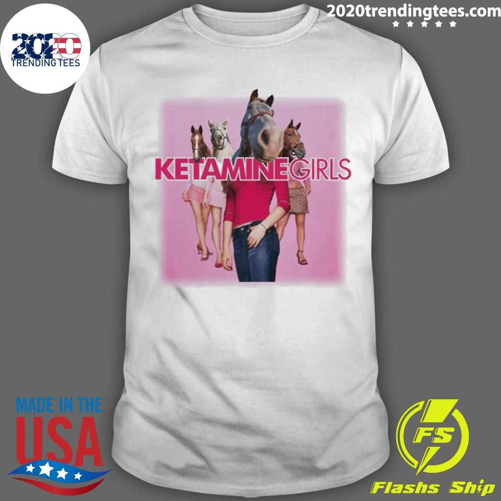 Nice Ketamean Girls Horses - Adult & Kids T-Shirts, Sweatshirts & Hoodies apparel design preview 1