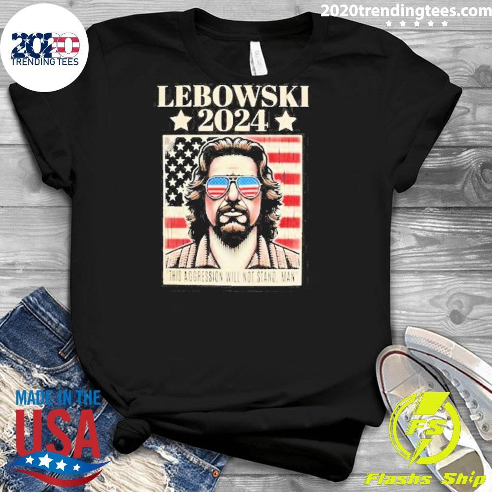 Nice Lebowski Quote Usa Politics 2024 Election - Adult & Kids T-Shirts, Sweatshirts & Hoodies apparel design preview 3