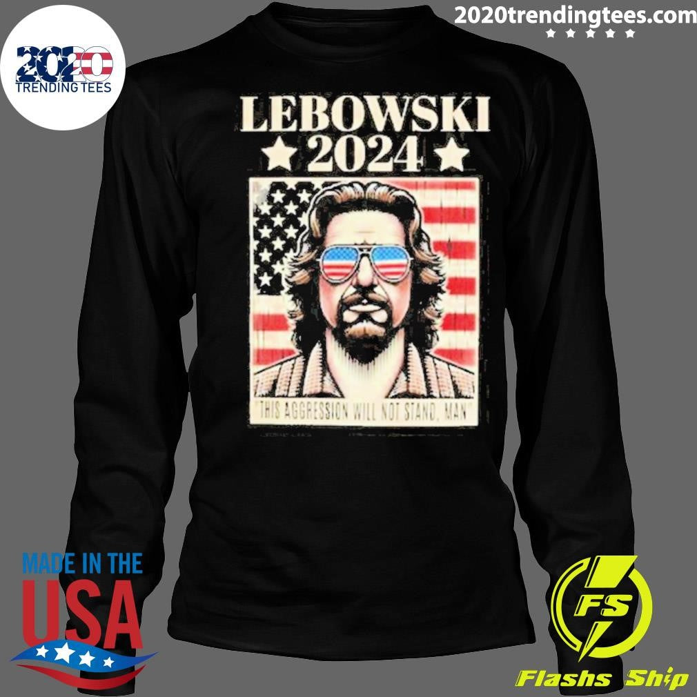 Nice Lebowski Quote Usa Politics 2024 Election - Adult & Kids T-Shirts, Sweatshirts & Hoodies apparel design preview 4