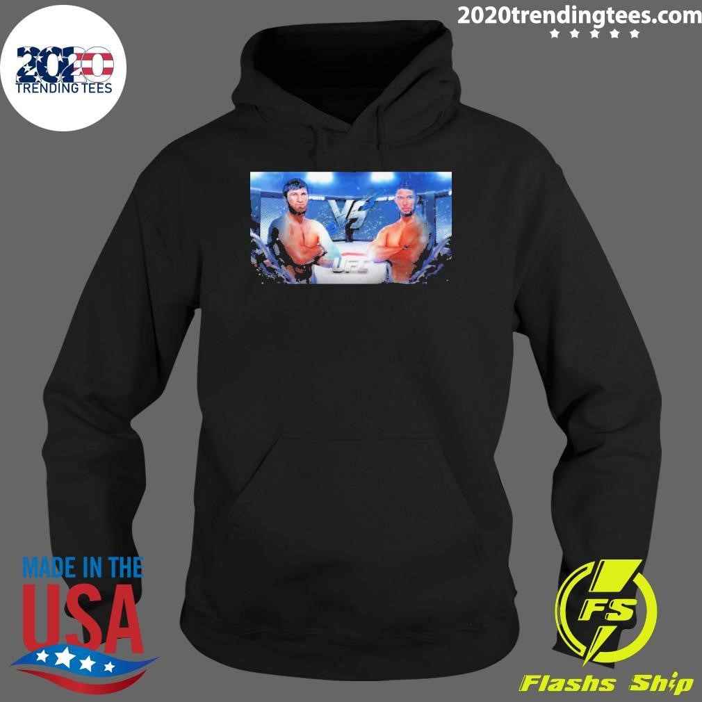 Nice Magomed Ankalaev Vs Johnny Walker Ufc Jan 13 - Adult & Kids T-Shirts, Sweatshirts & Hoodies apparel design preview 2