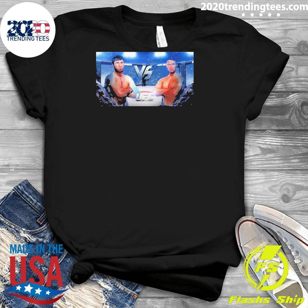 Nice Magomed Ankalaev Vs Johnny Walker Ufc Jan 13 - Adult & Kids T-Shirts, Sweatshirts & Hoodies apparel design preview 3